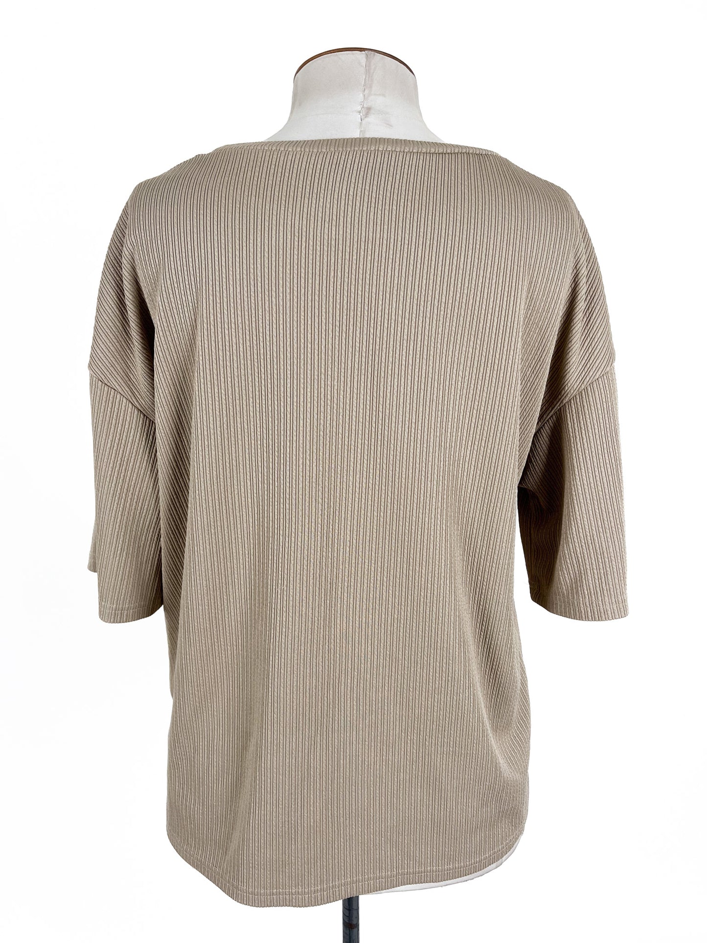 SNDYS | Beige Casual Top | Size L