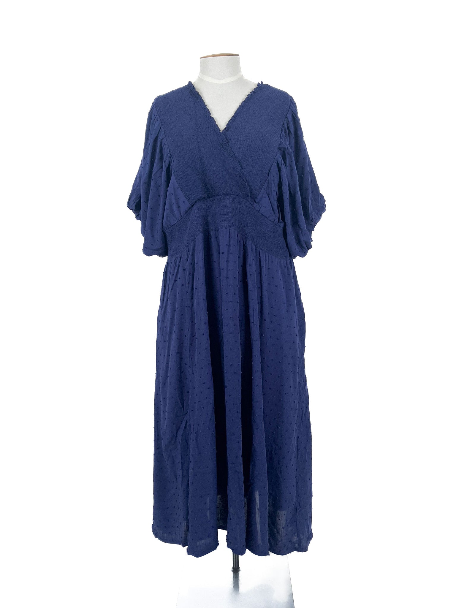 Shine On - Navy Maxi Dress (Size 18)