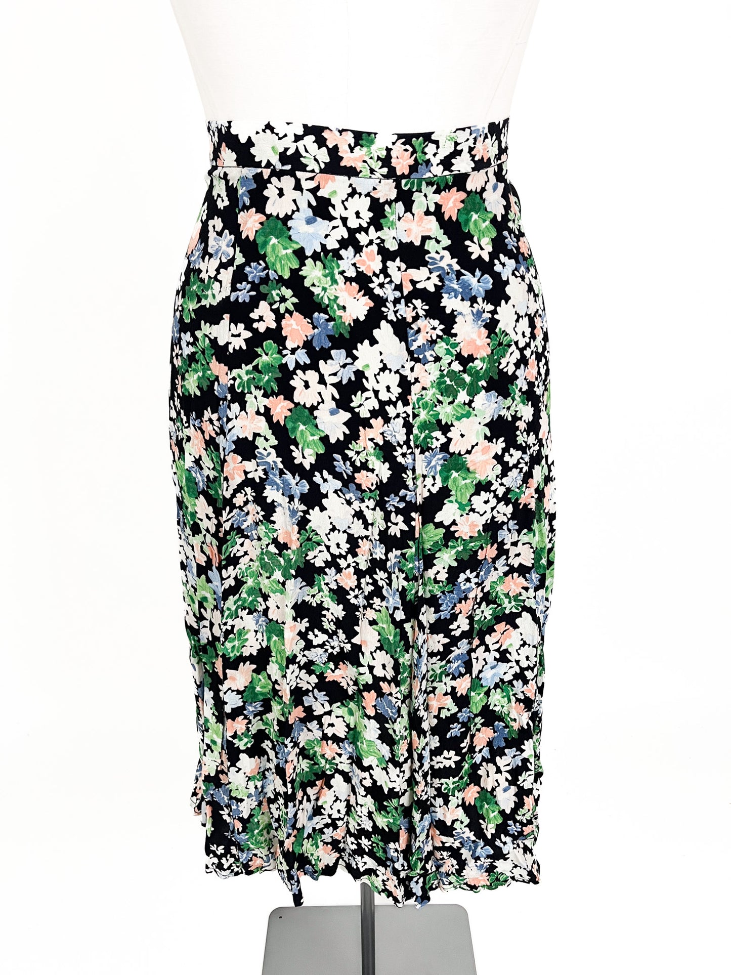 H&M | Green Casual Skirt | Size 10