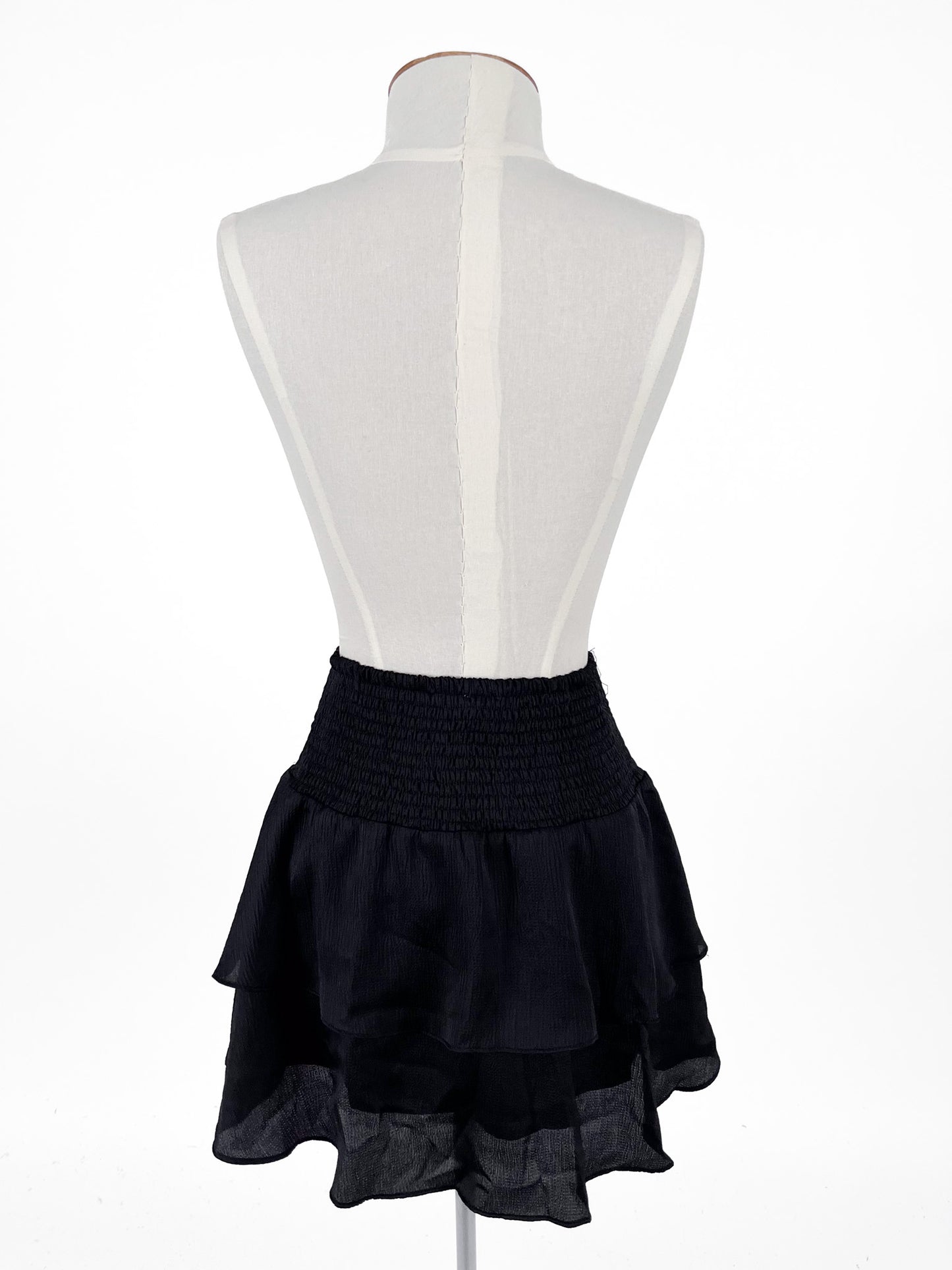 Pia | Black Casual/Cocktail Skirt | Size XS
