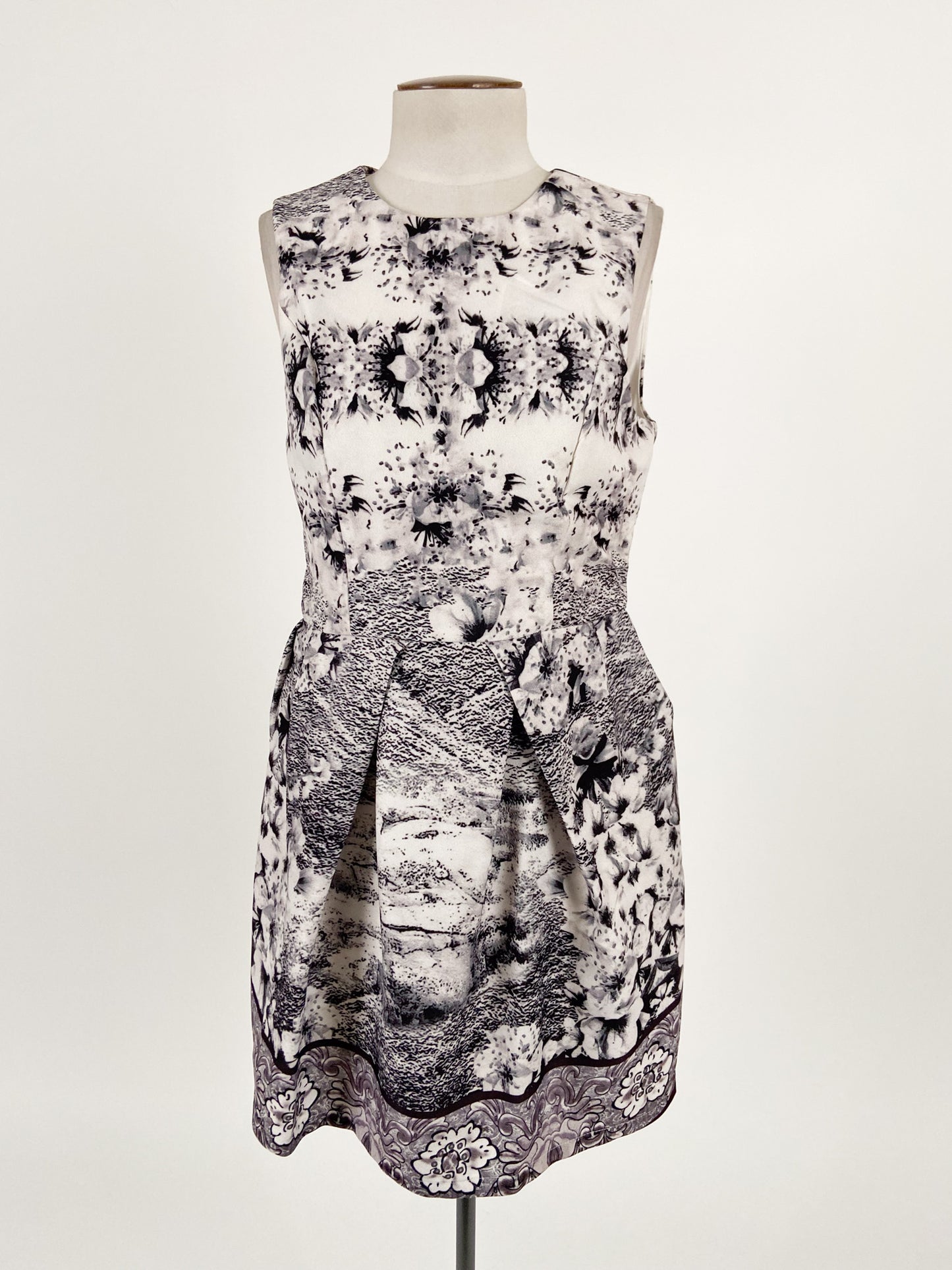 Ava | Multicoloured Formal/Workwear Dress | Size 10