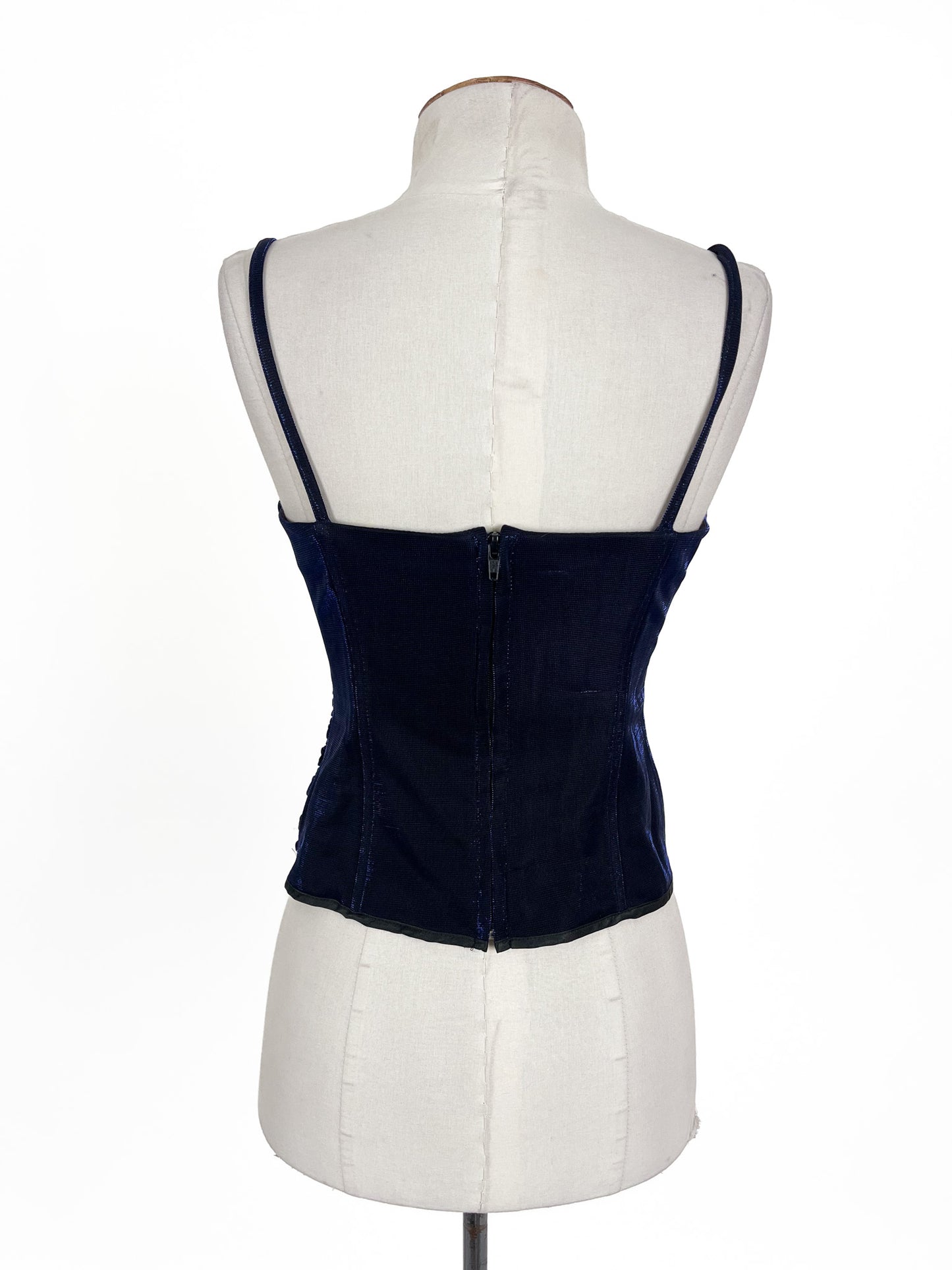 Staxs | Purple Cocktail Top | Size 8