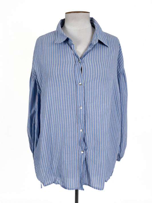 Mineral | Blue Casual Top | Size 20