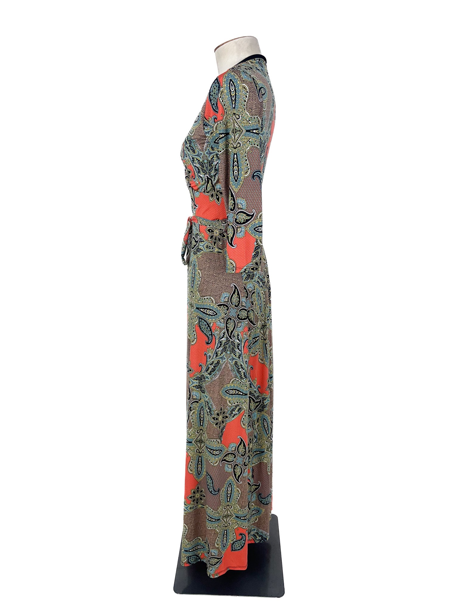 Halo & Hazard - Multicoloured Maxi Dress (Size S)