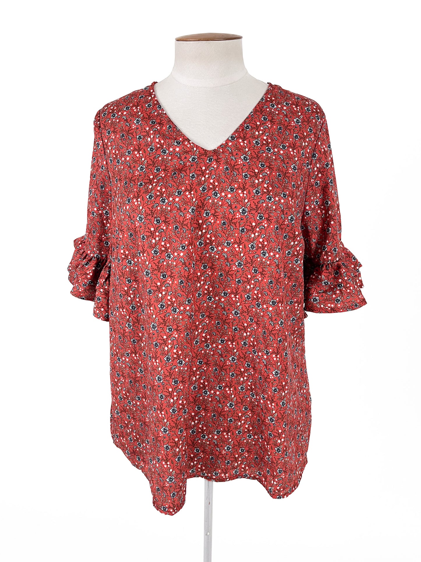 Sara | Multicoloured Casual Top | Size 14