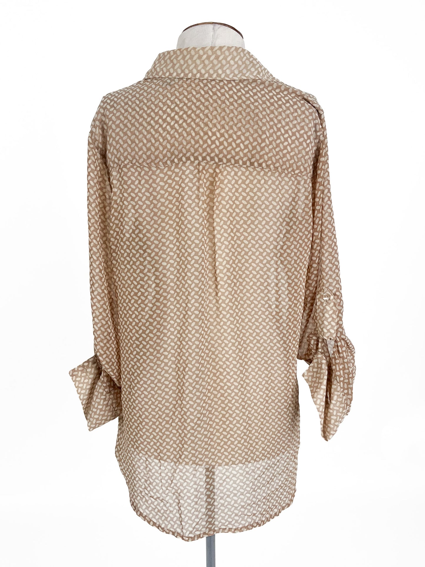 Glassons | Beige Casual Top | Size 8