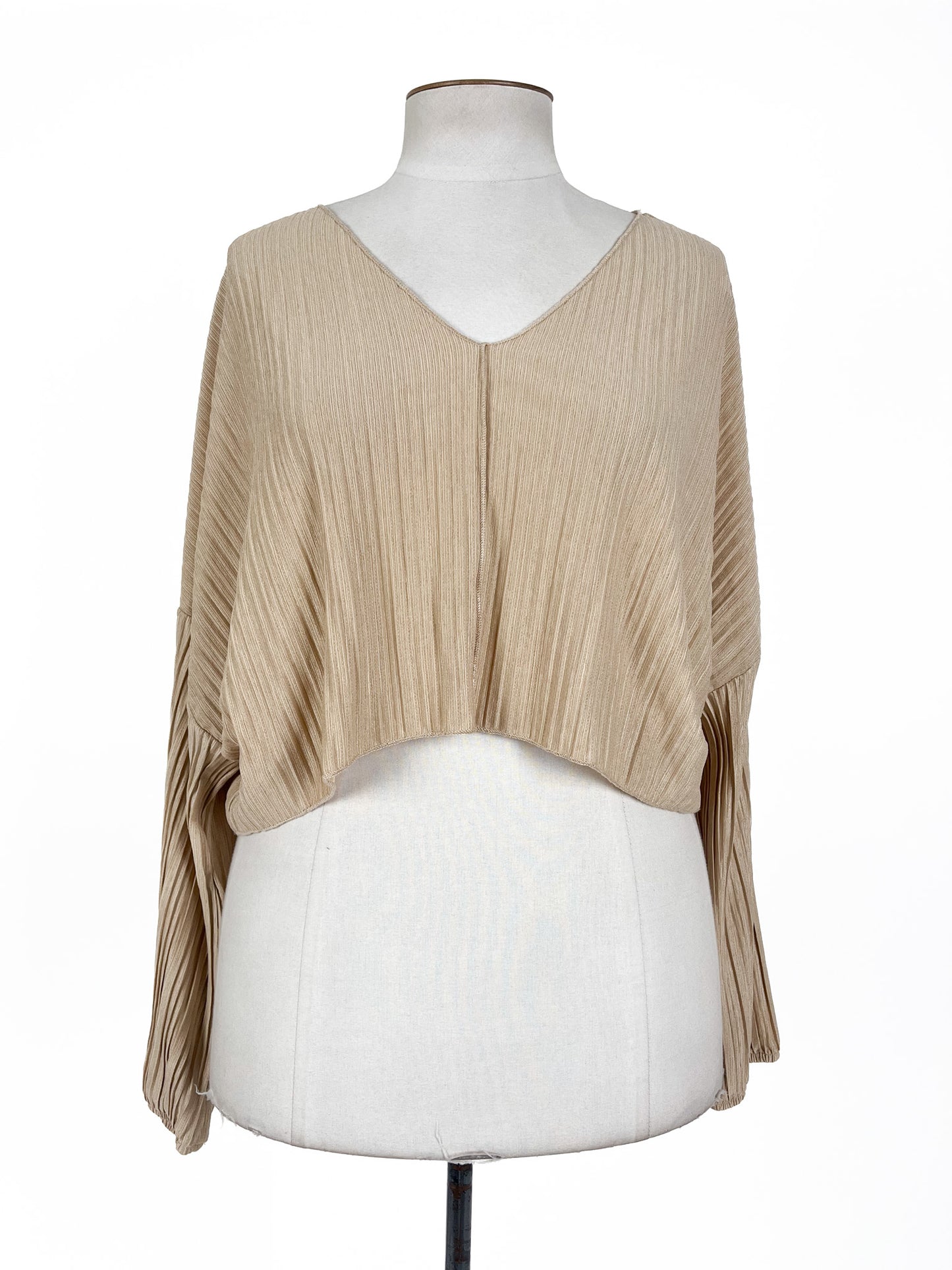 Zara | Beige Casual Top | Size M