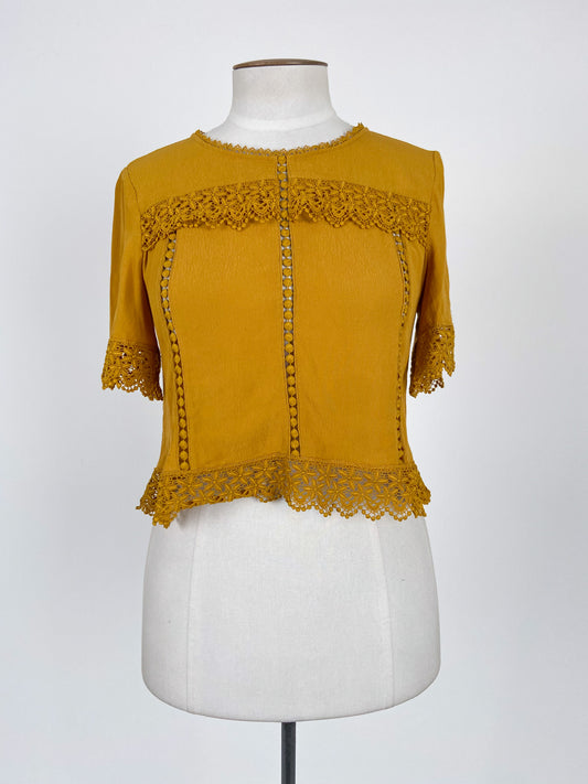 Whistle | Yellow Casual/Workwear Top | Size 10