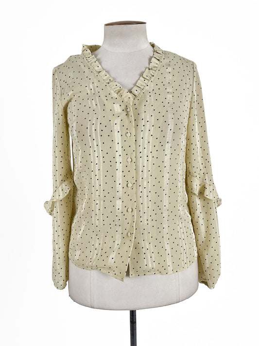 Forcast | Yellow Casual/Workwear Top | Size 8