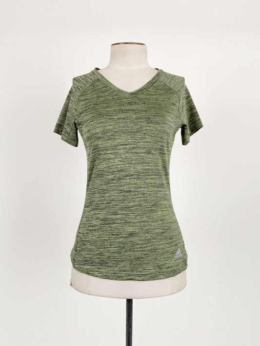 Adidas | Green Casual Activewear Top | Size XS