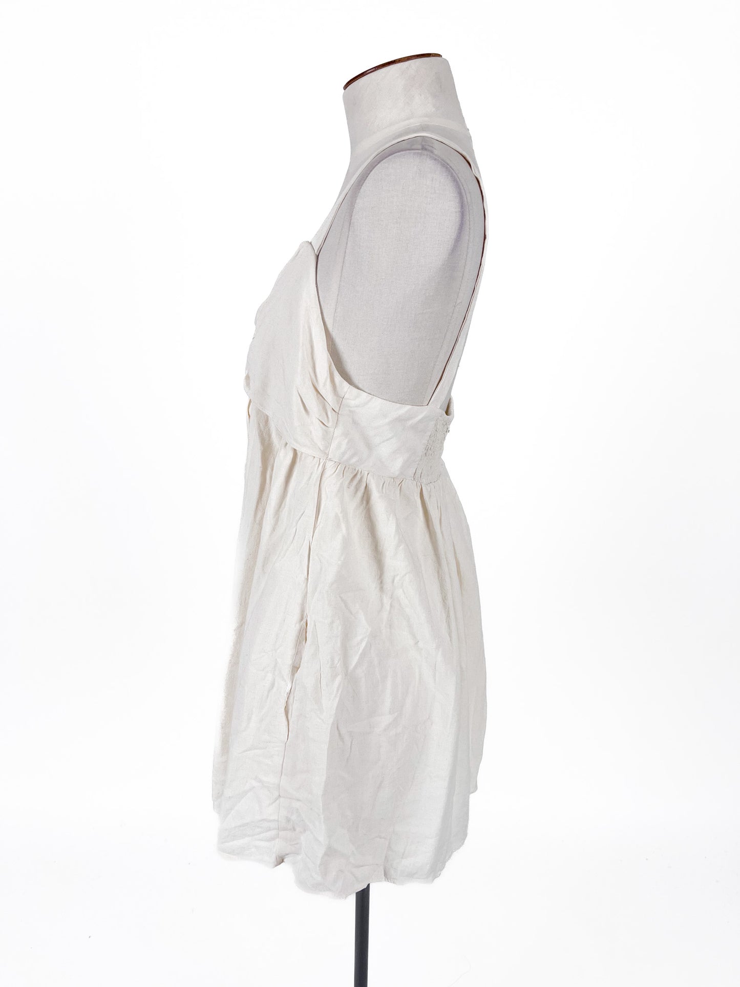 Zara | White Casual Playsuit | Size S