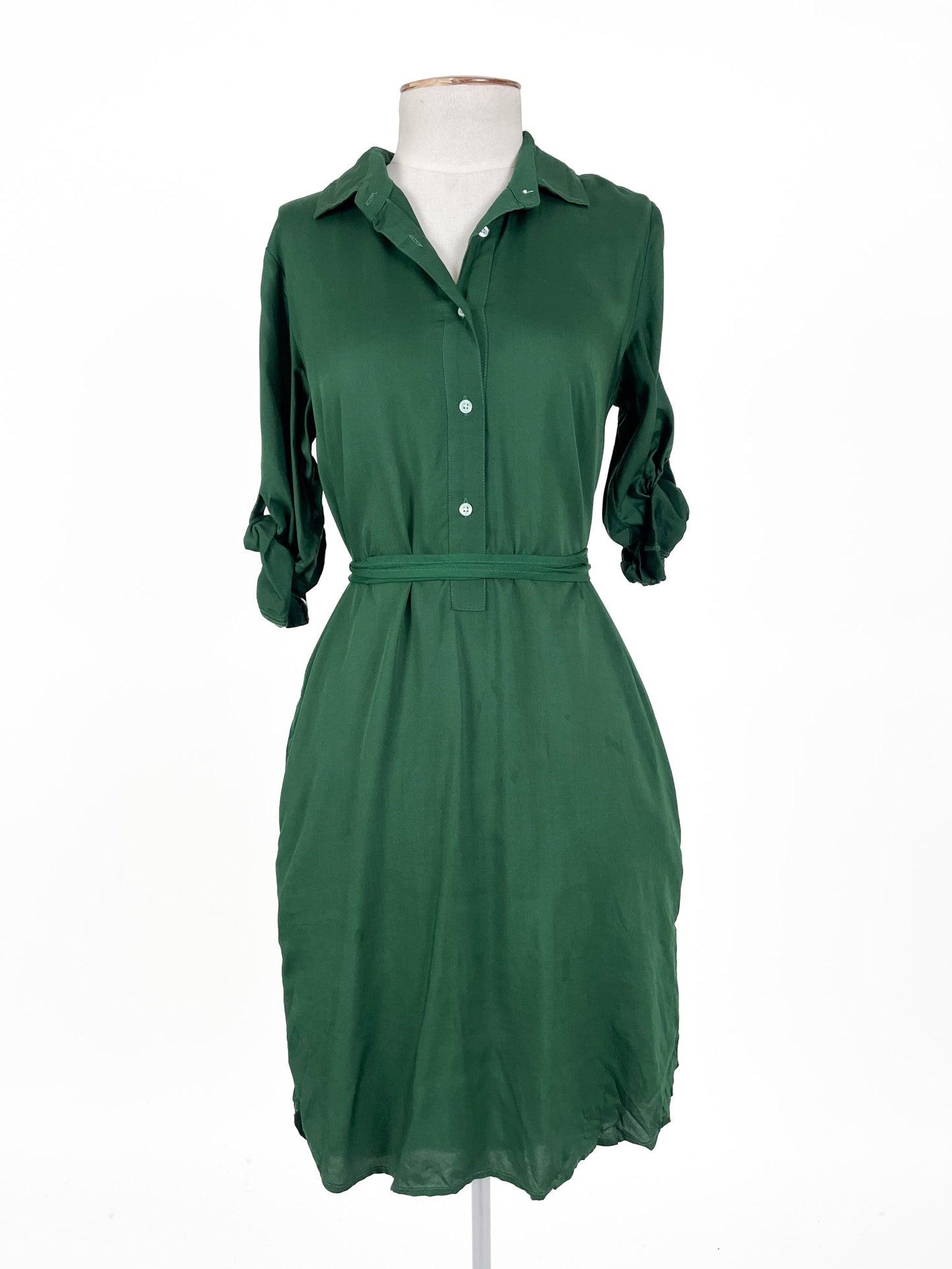 Trenery | Green Dress | Size 4
