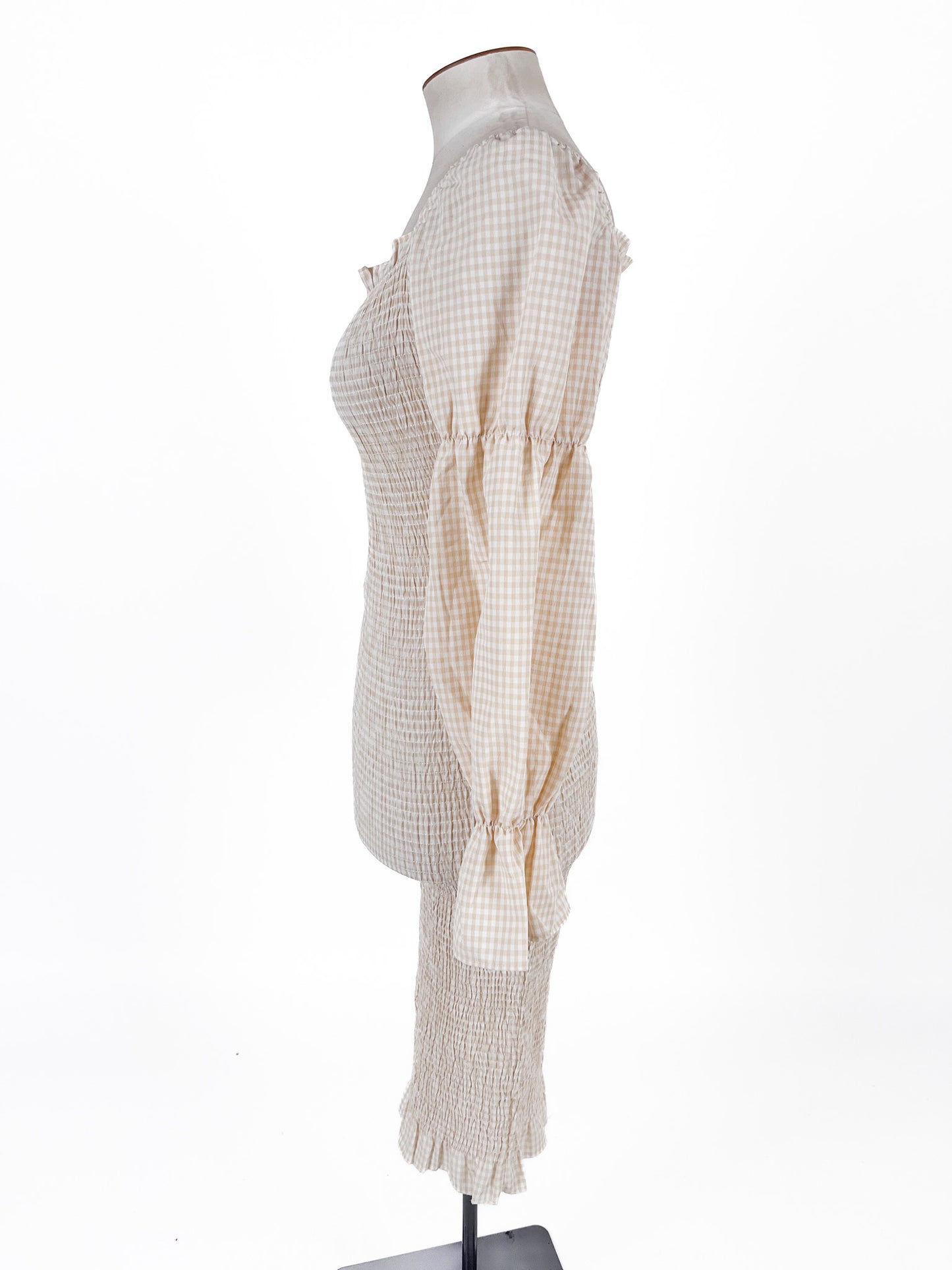 SNDYS | Beige Casual/Cocktail Dress | Size M