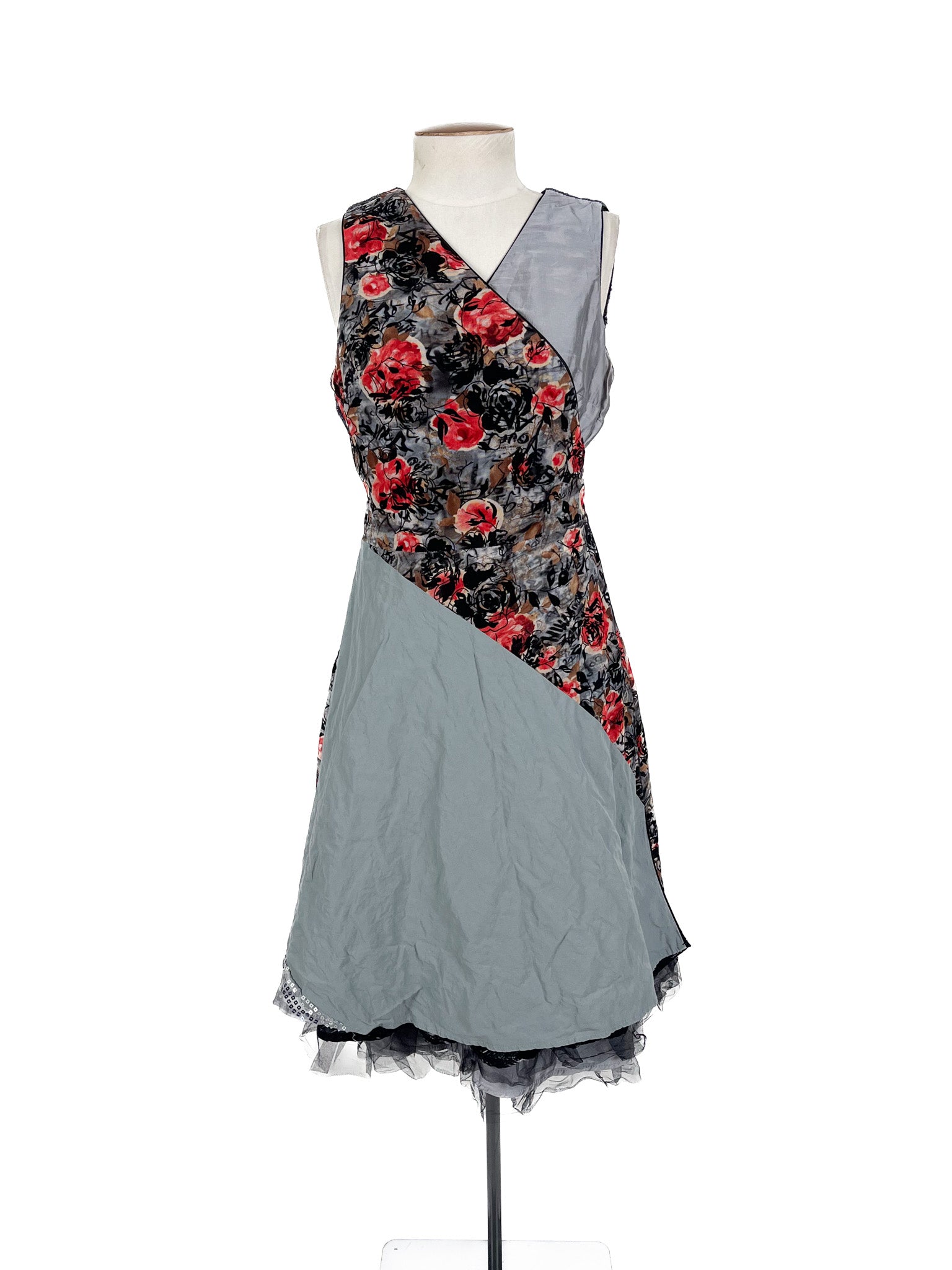 Annah Stretton - Multicoloured Mini Dress (Size S)