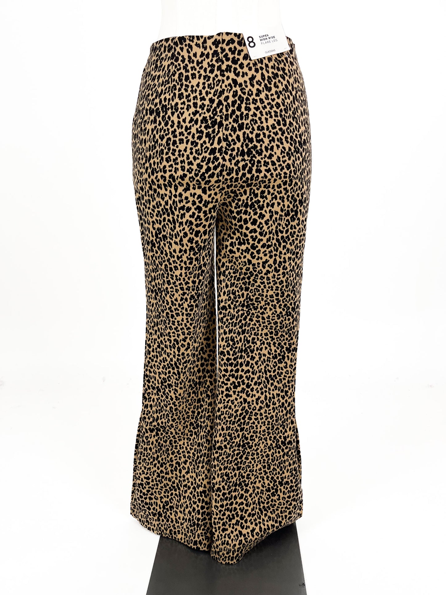 Glassons | Beige Flare Stretchy Pants | Size 8