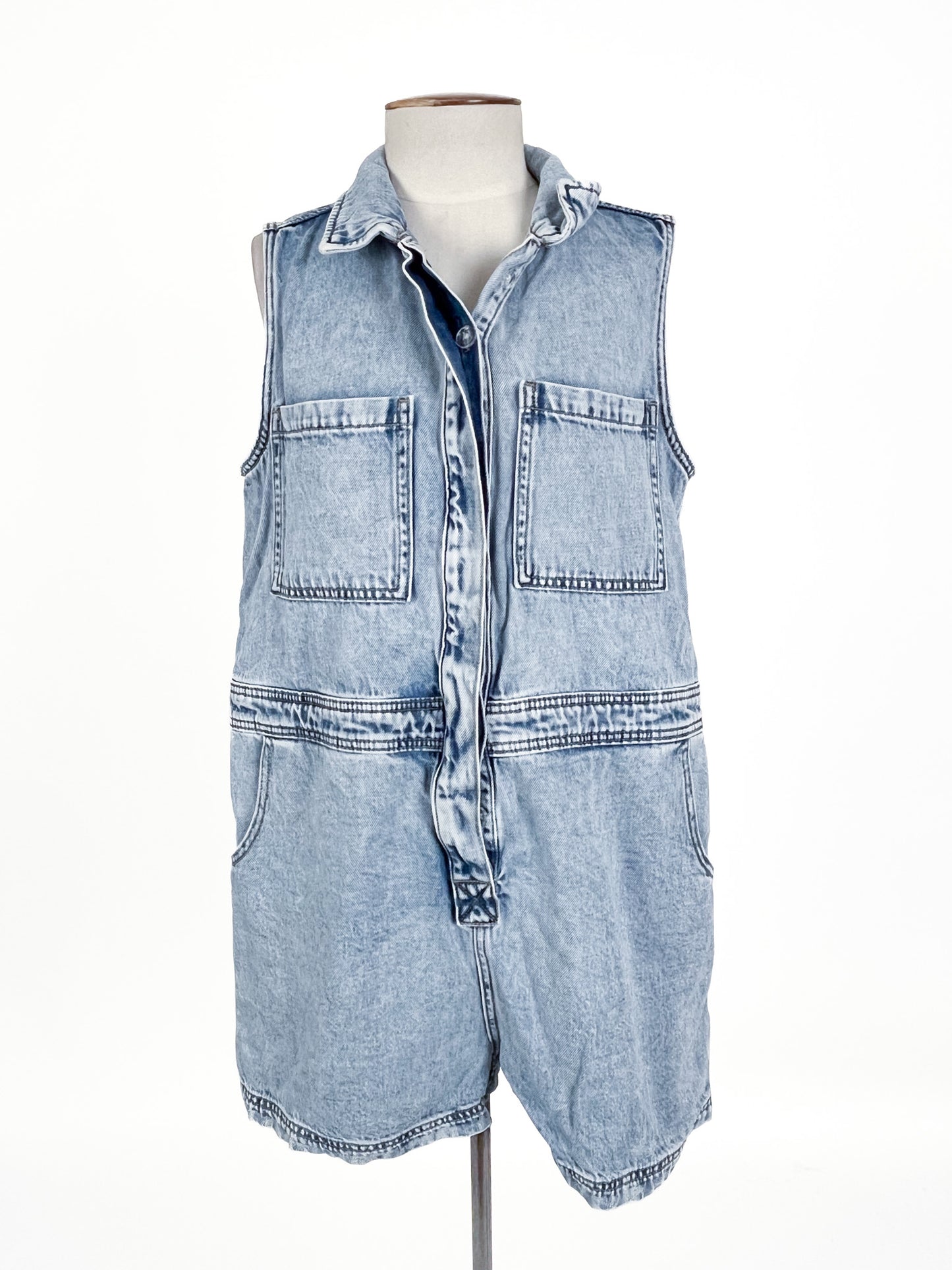 Decjuba | Blue Casual Playsuit | Size 12