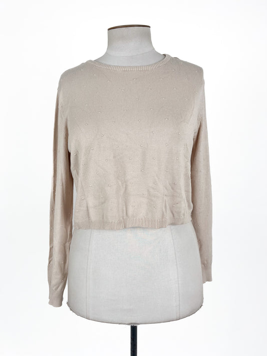 Moolk | Beige Casual Jumper | Size 12