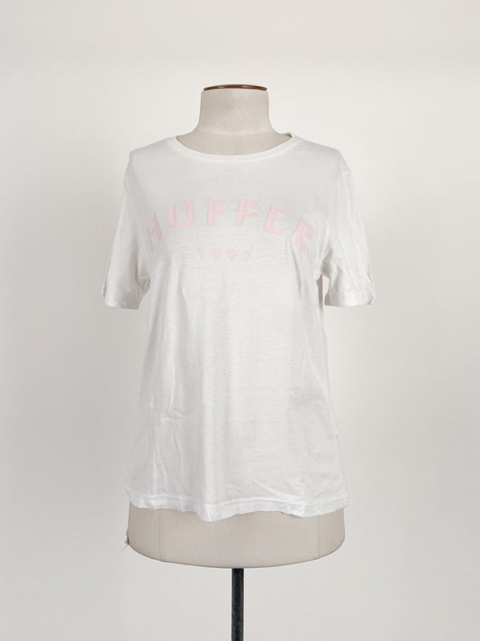 Huffer | White Casual Top | Size 6