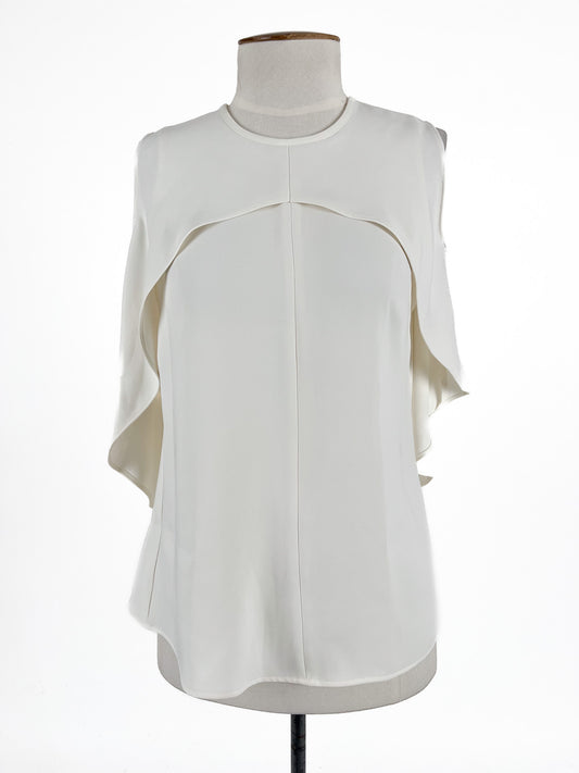 CUE | White Casual/Workwear Top | Size 6