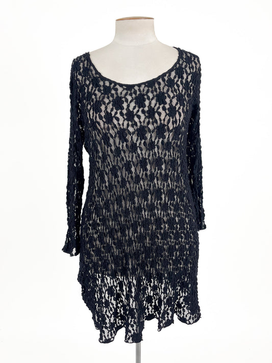 Mela Purdie | Black Cocktail Dress | Size M