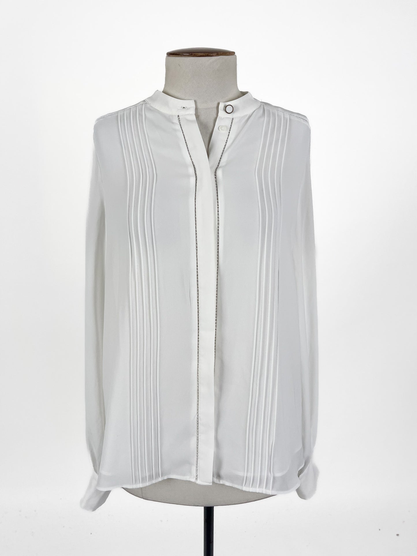 Forever New - White Blouse (Size 10)