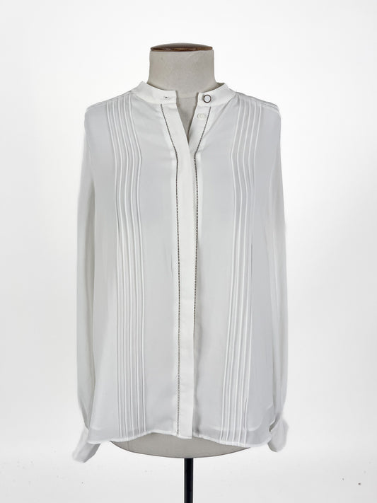 Forever New - White Blouse (Size 10)