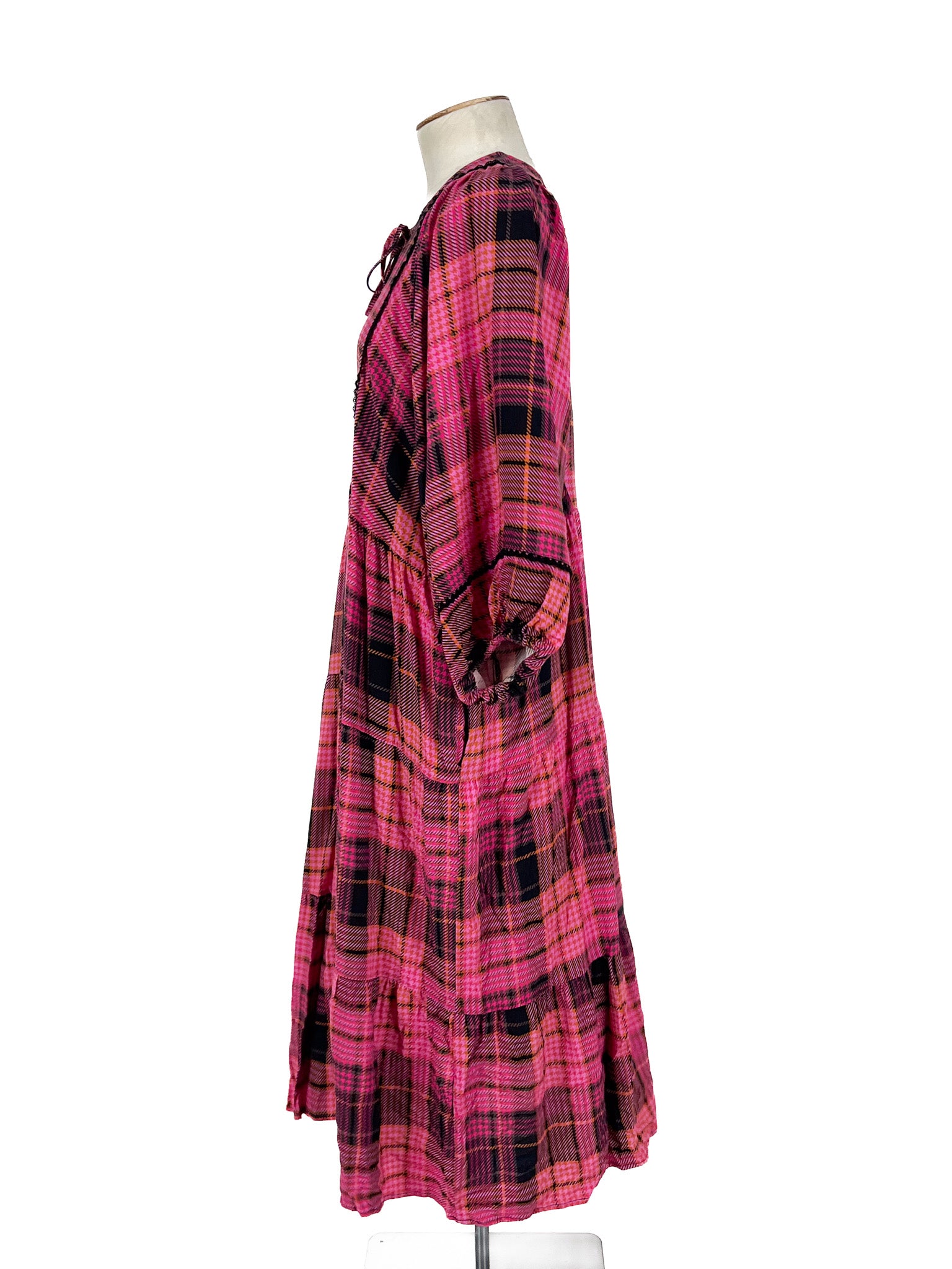 Boho Australia - Pink Midi Dress (Size S)