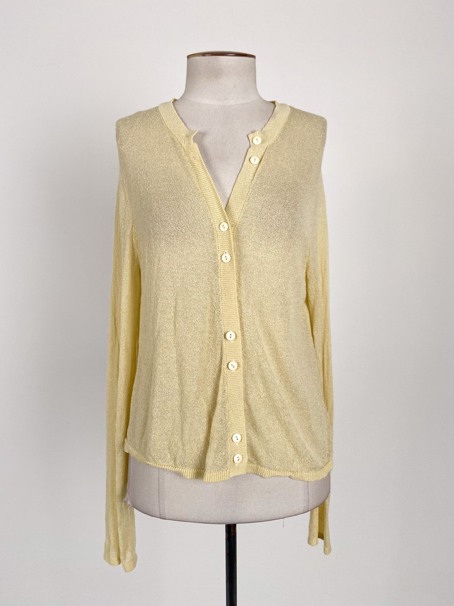 Zara | Yellow Casual Cardigan | Size S
