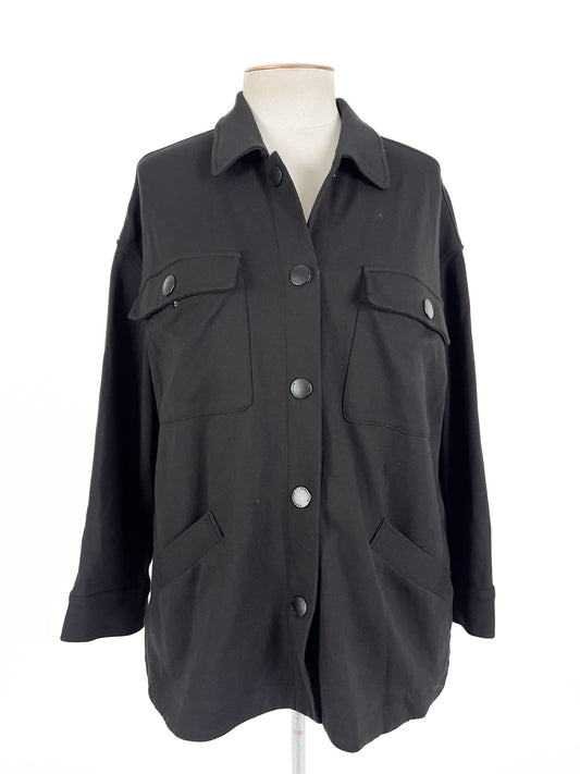 Ceres Life Organics | Black Casual Jacket | Size L