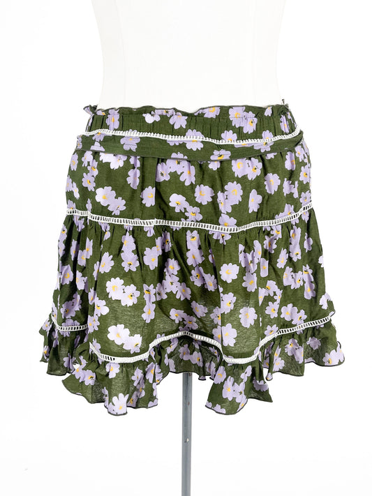 Leo + Be | Multicoloured Casual Skirt | Size 10