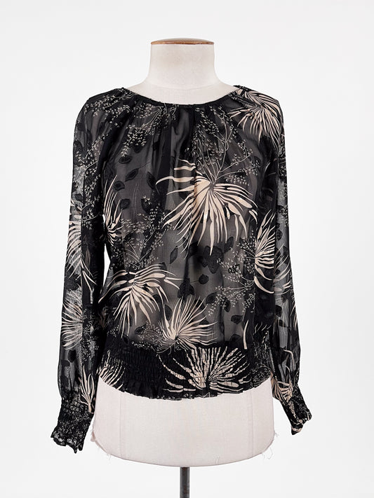 Seeking Lola | Black Casual/Workwear Top | Size 8
