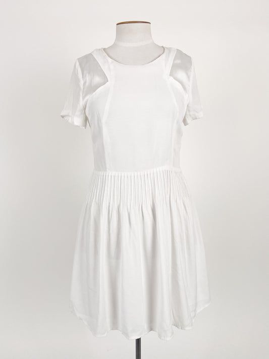 Toi Et Moi | White Casual/Workwear Dress | Size 12