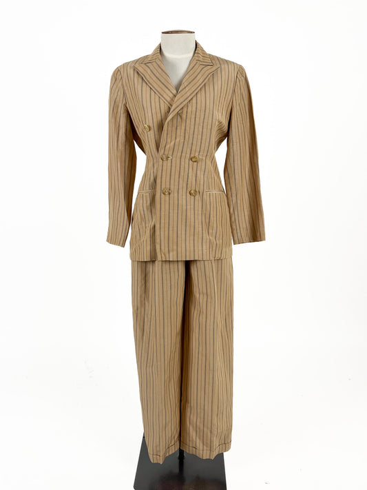 Oscar de la Renta | Beige Workwear Sets | Size 6