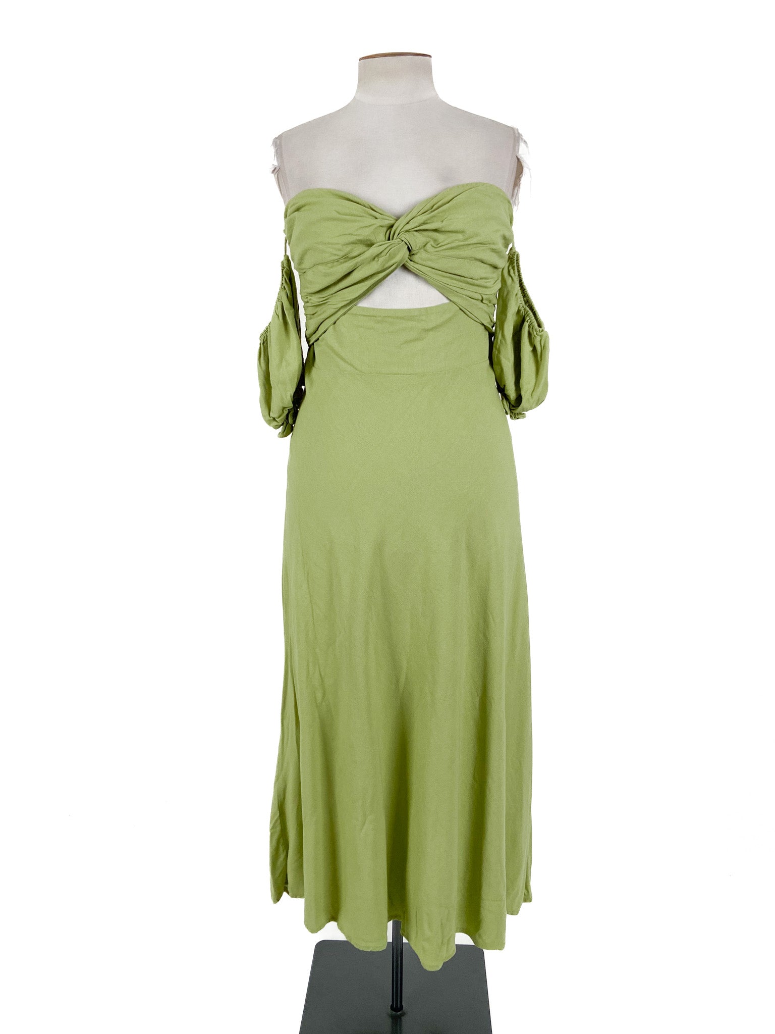 billy j - Green Maxi Dress (Size 14)