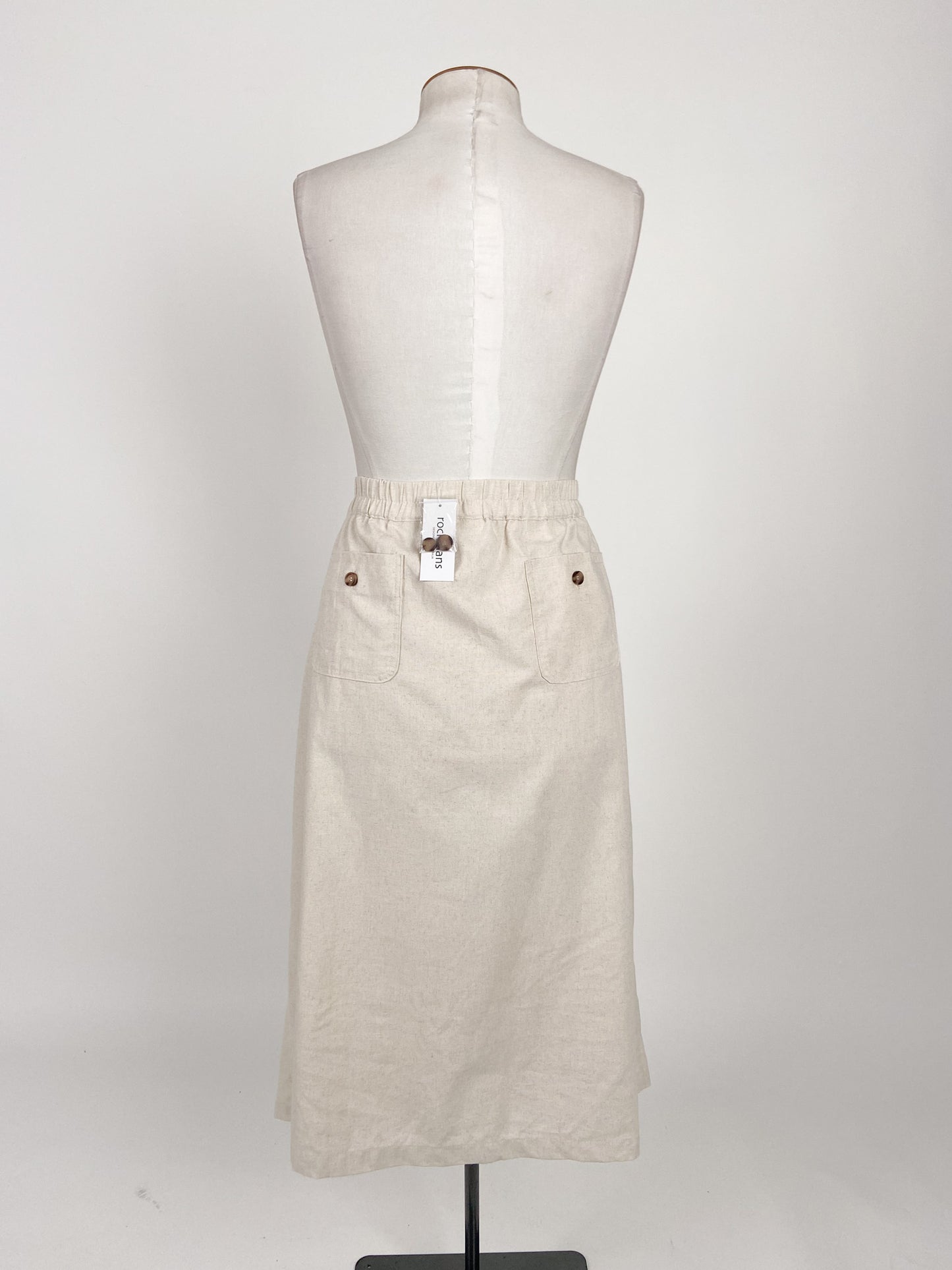 Rockmans | Beige Skirt | Size 24