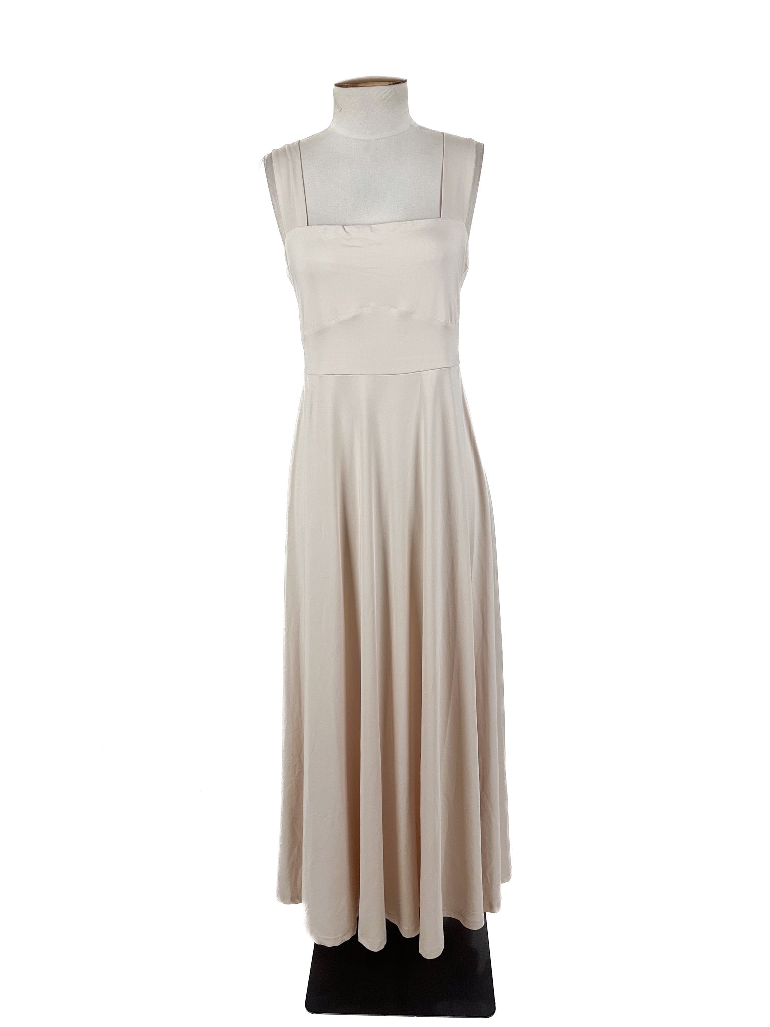 Mod Squad - Beige Maxi Dress (Size 10)