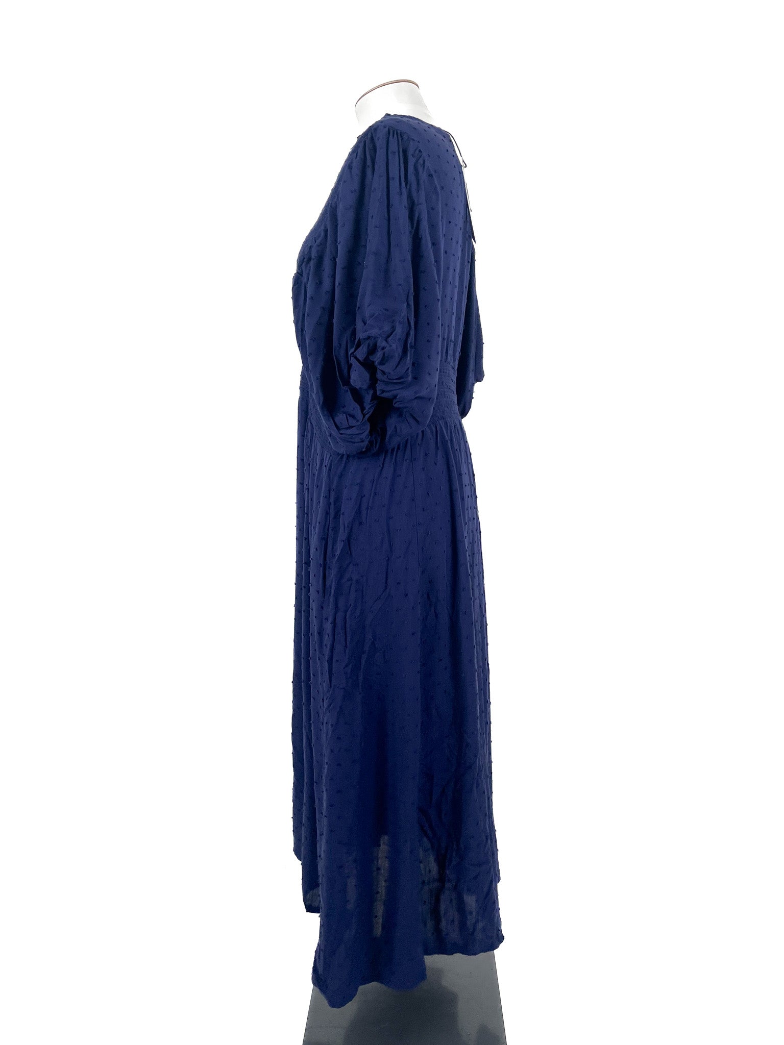 Shine On - Navy Maxi Dress (Size 18)