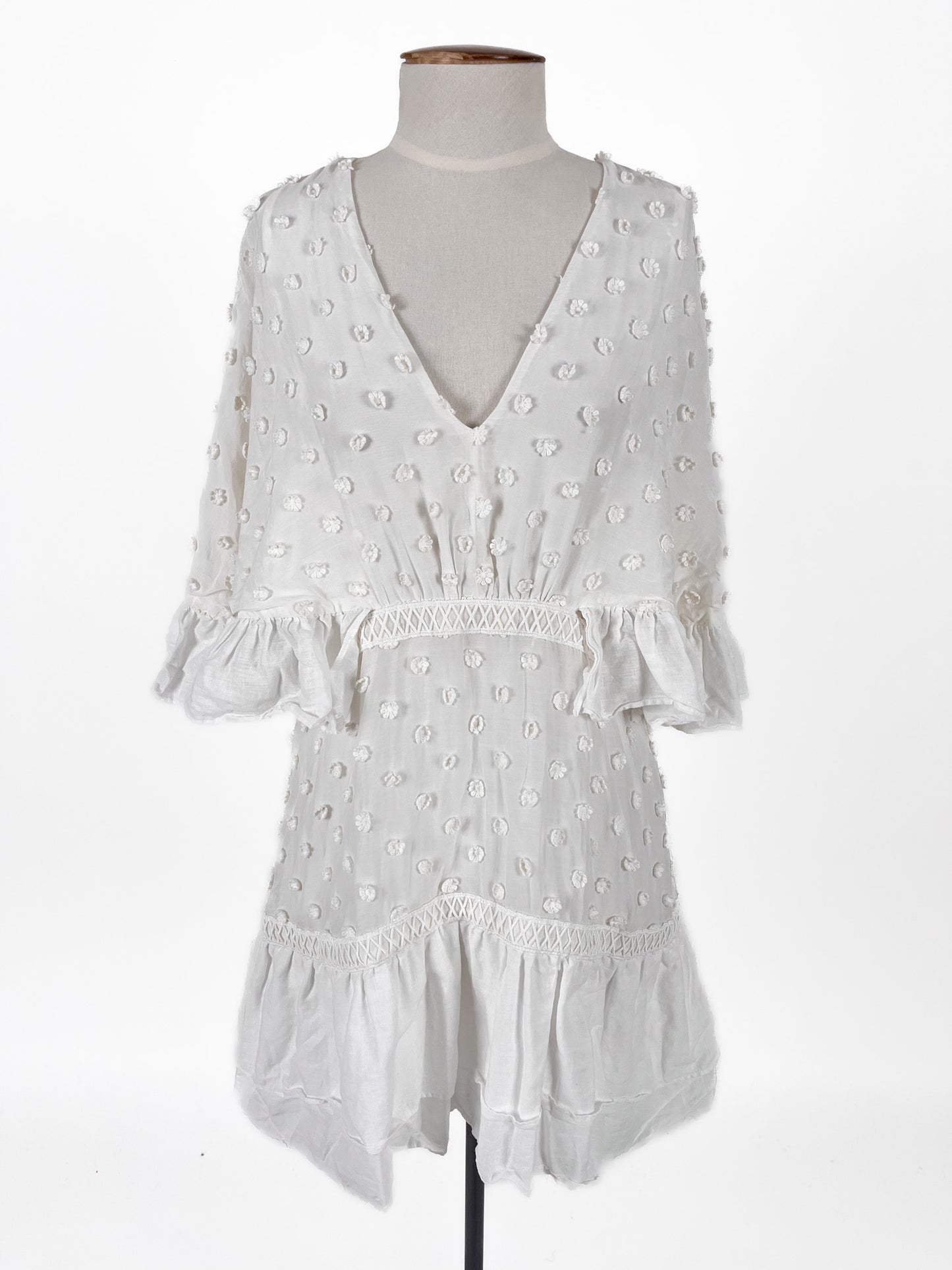 Stevie May | White Casual/Cocktail Dress | Size XS