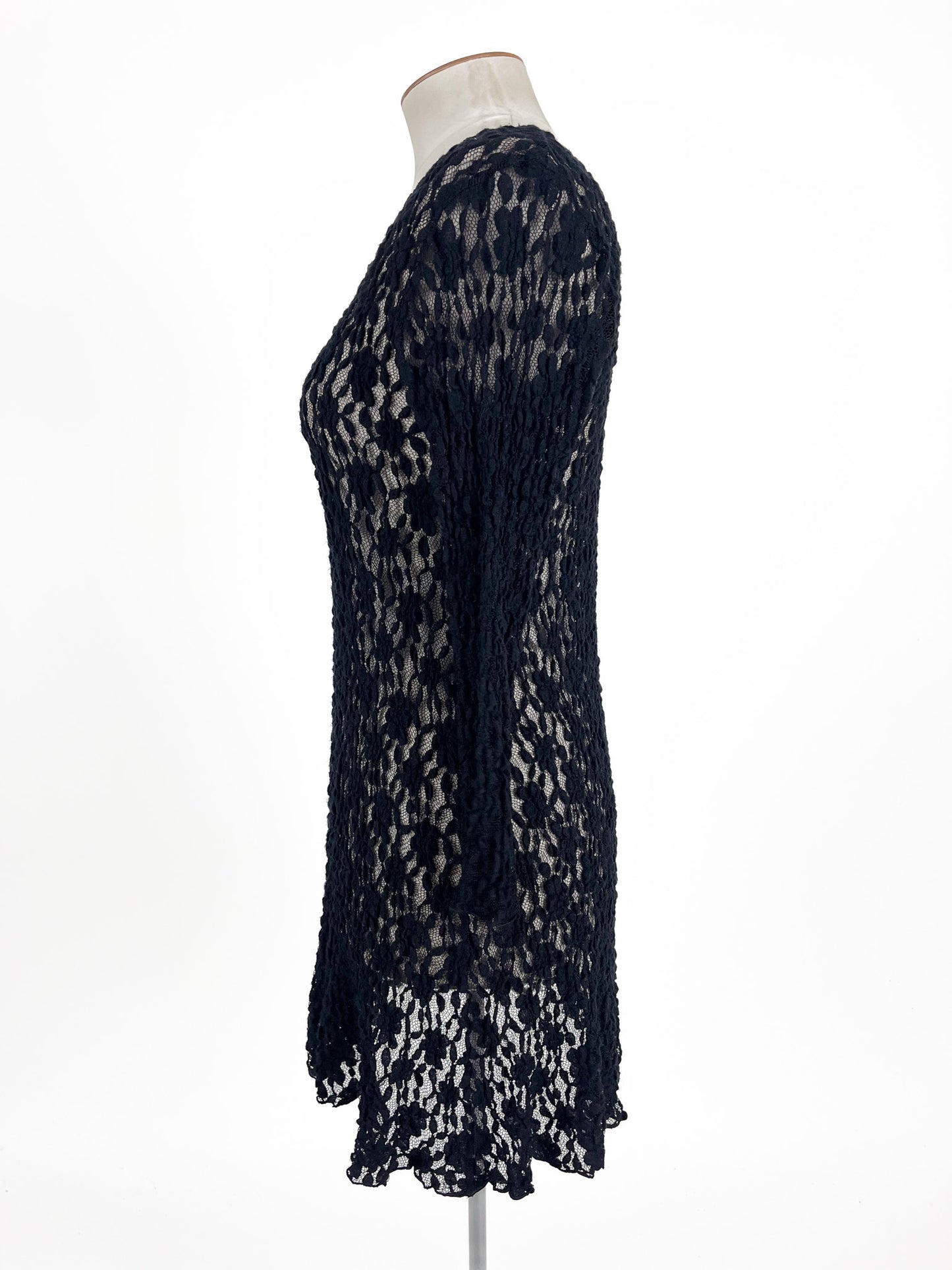 Mela Purdie | Black Cocktail Dress | Size M