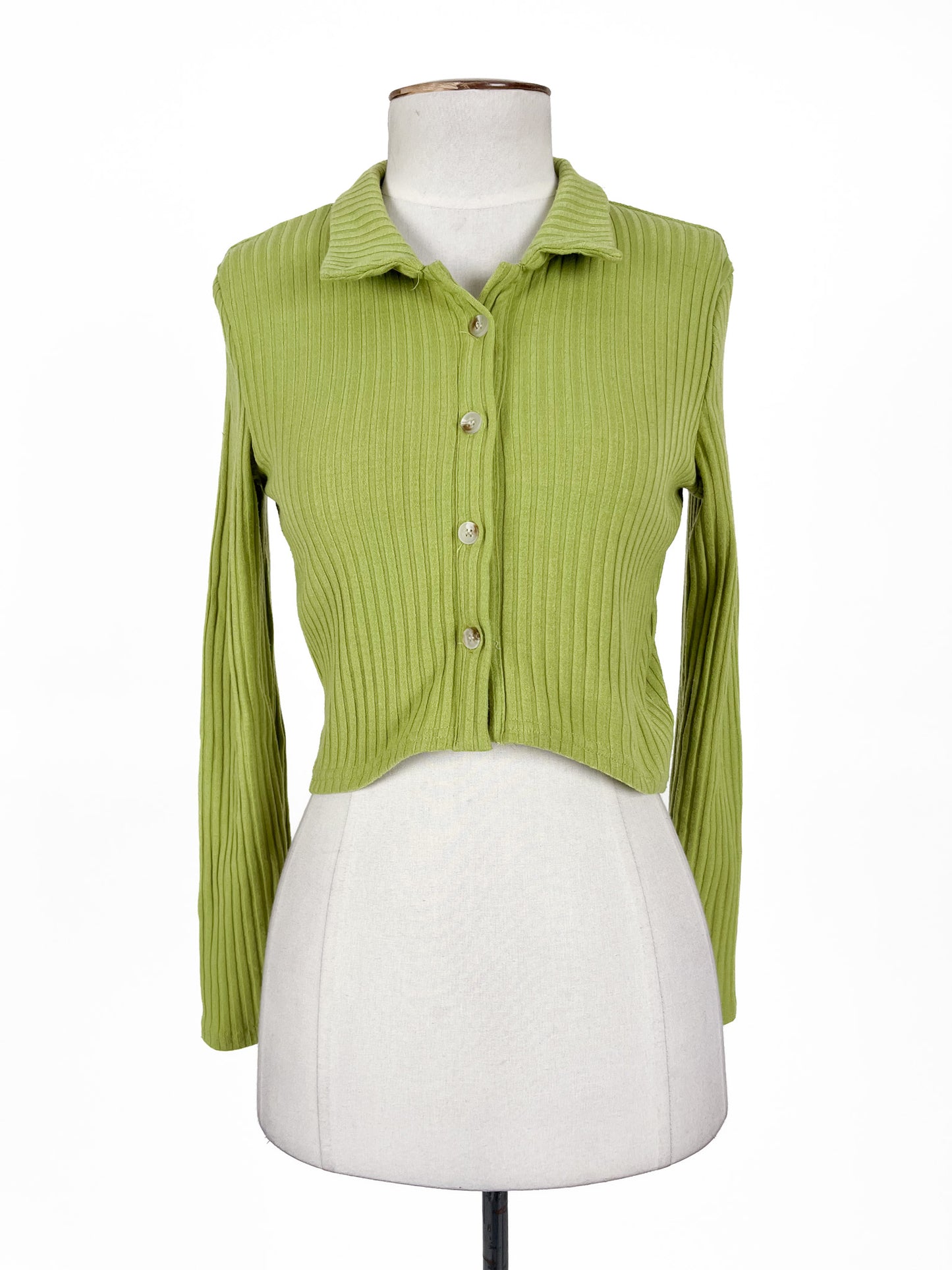 Mirrou | Green Casual Top | Size S