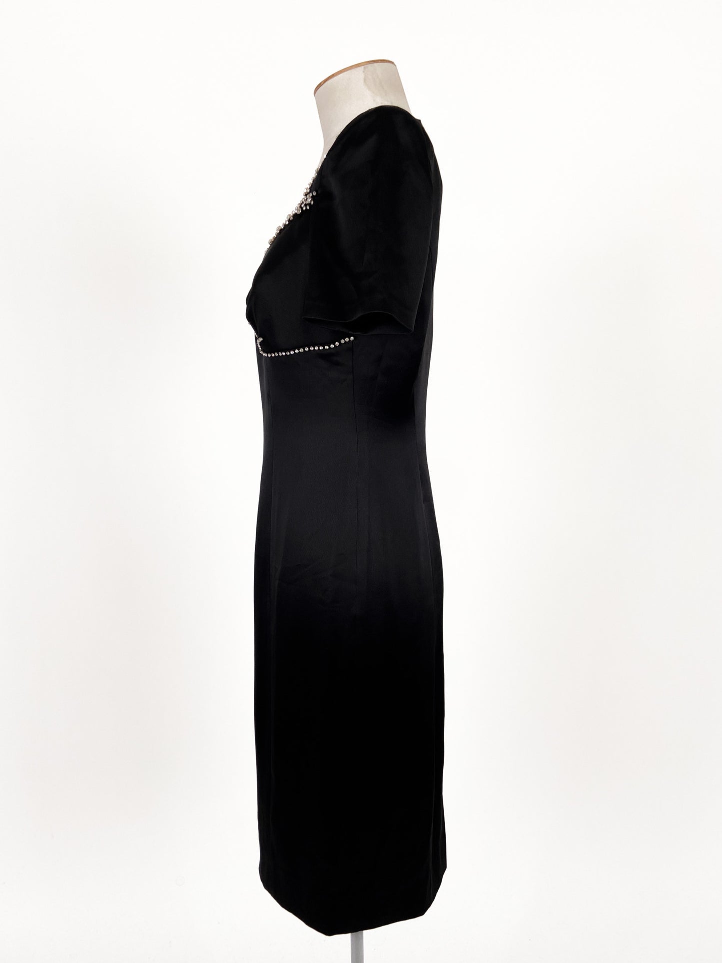 Adrienne Winkelmann | Black Cocktail/Formal Dress | Size 8