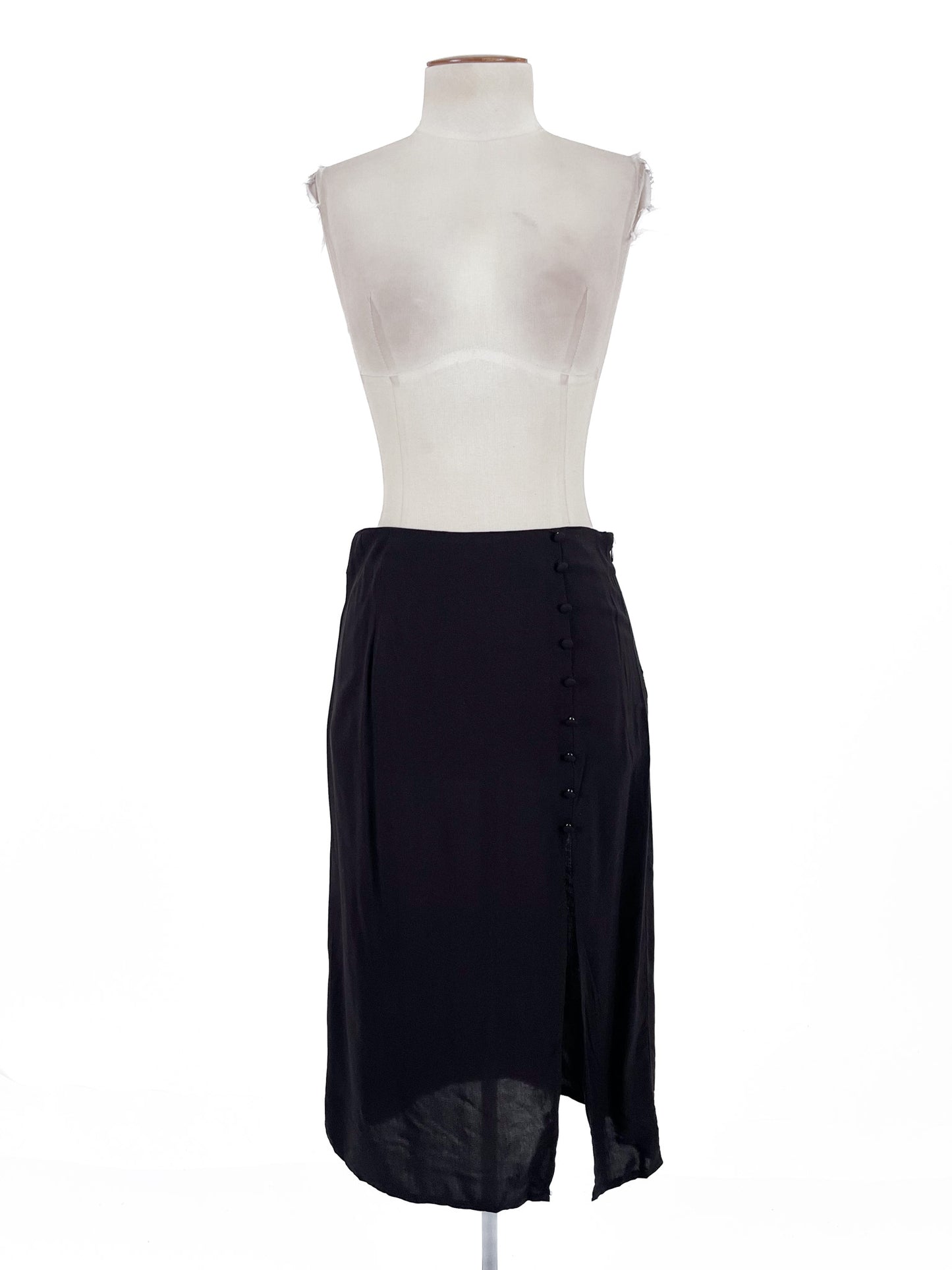 H&M | Black Casual Skirt | Size 8