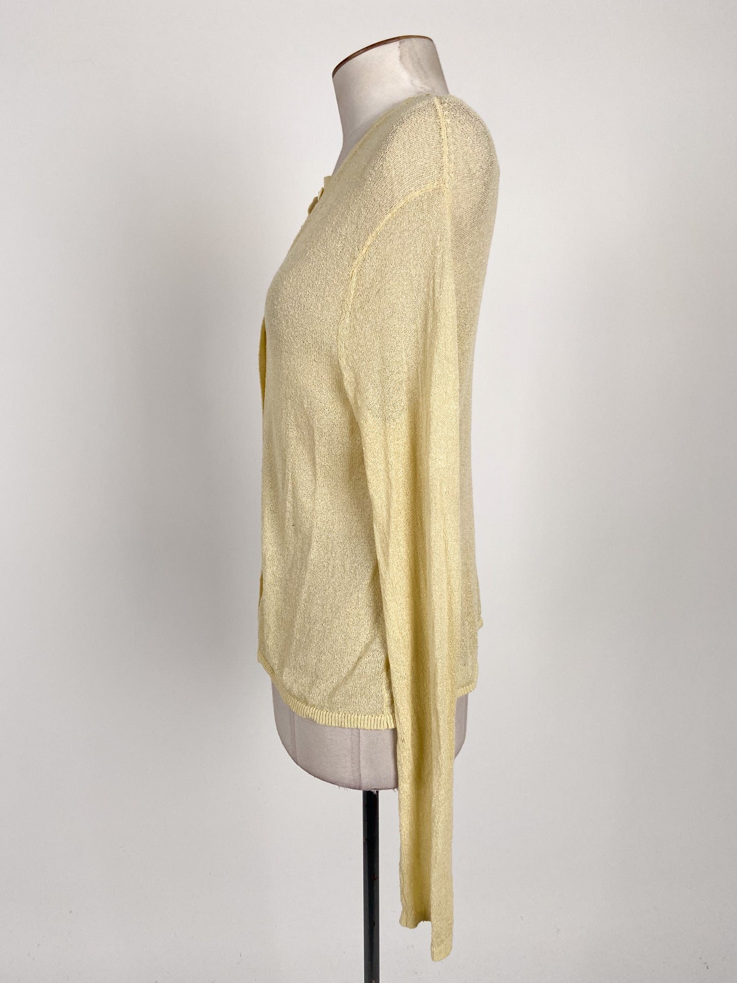 Zara | Yellow Casual Cardigan | Size S