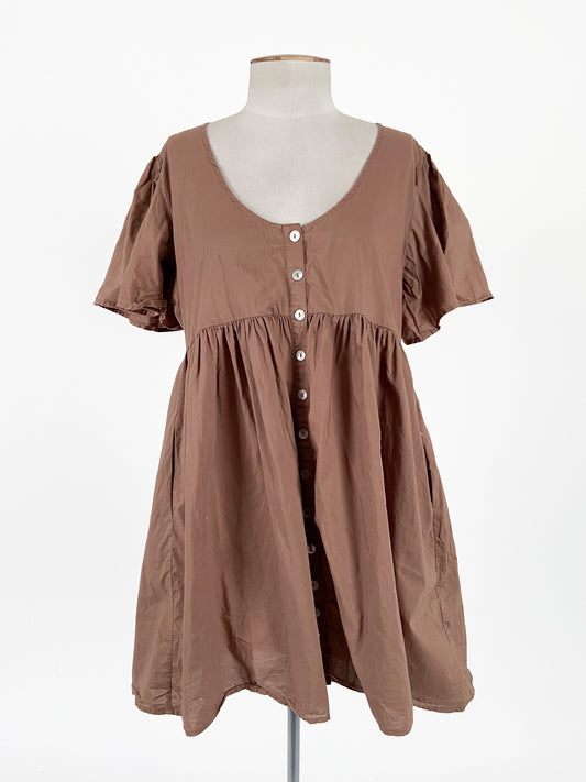 Nunui | Brown Casual Dress | Size 8
