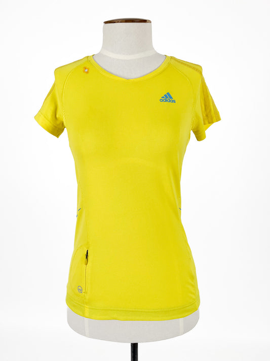 Adidas | Yellow Casual Activewear Top | Size S
