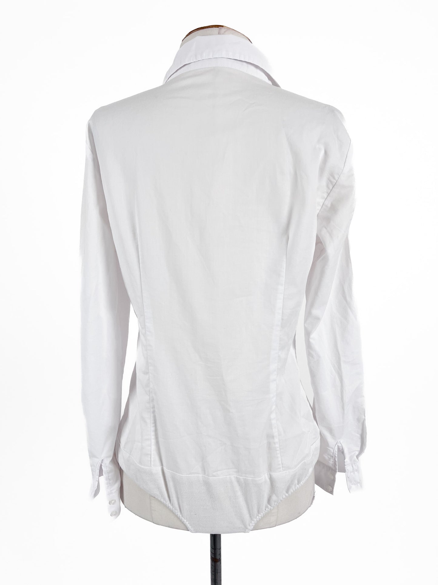 Hallhuber | White Casual Top | Size 10