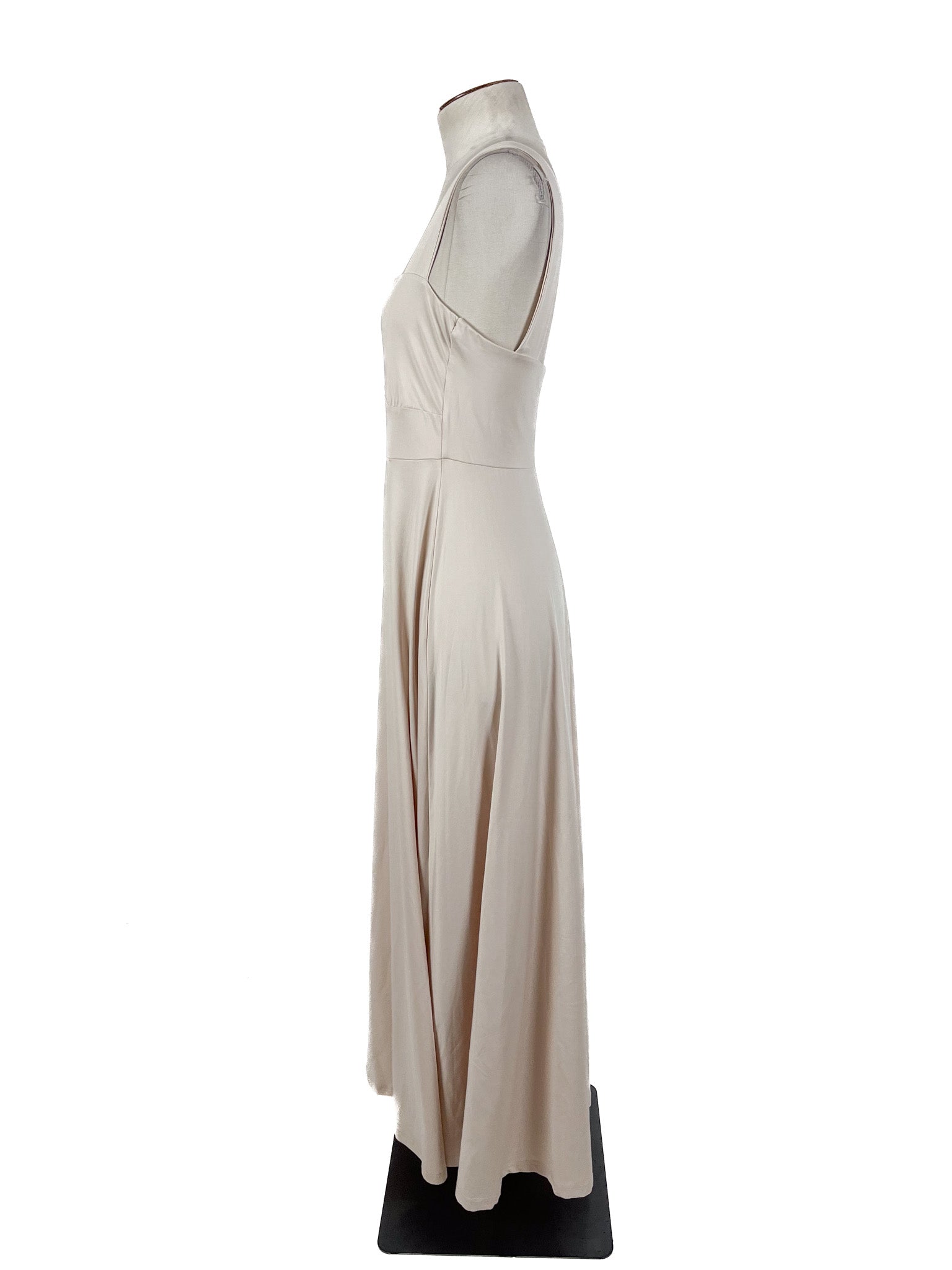 Mod Squad - Beige Maxi Dress (Size 10)