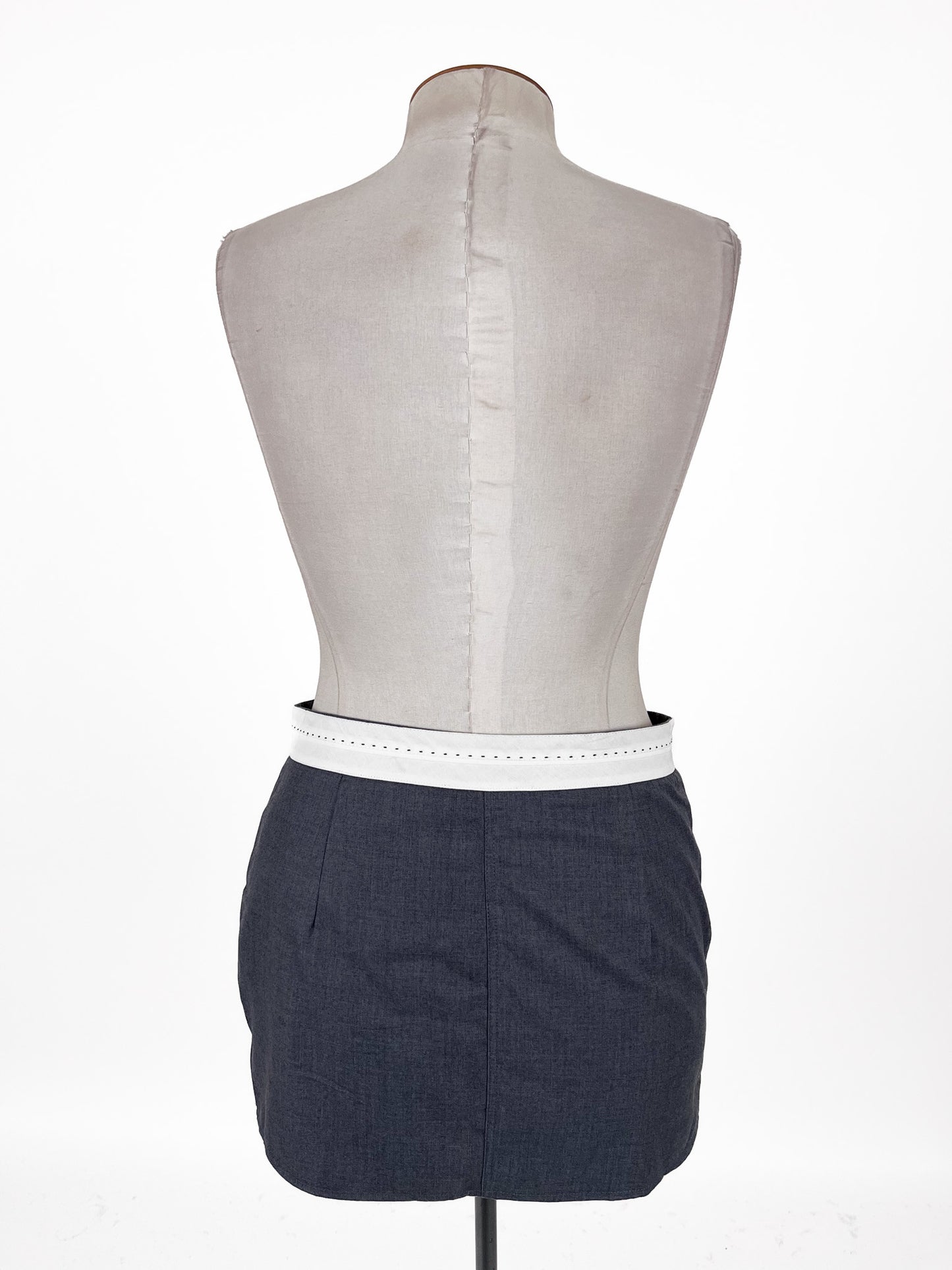 Reclaimed Vintage | Grey Casual Skirt | Size 10