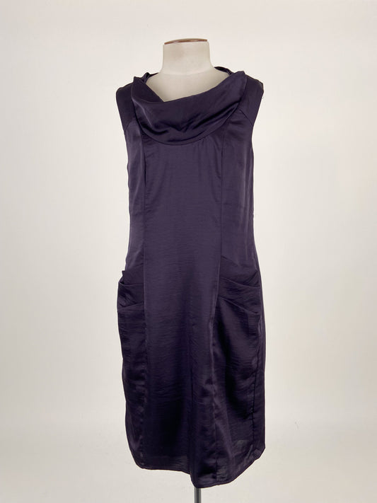 Jacqui.E | Navy Cocktail/Workwear Dress | Size 8