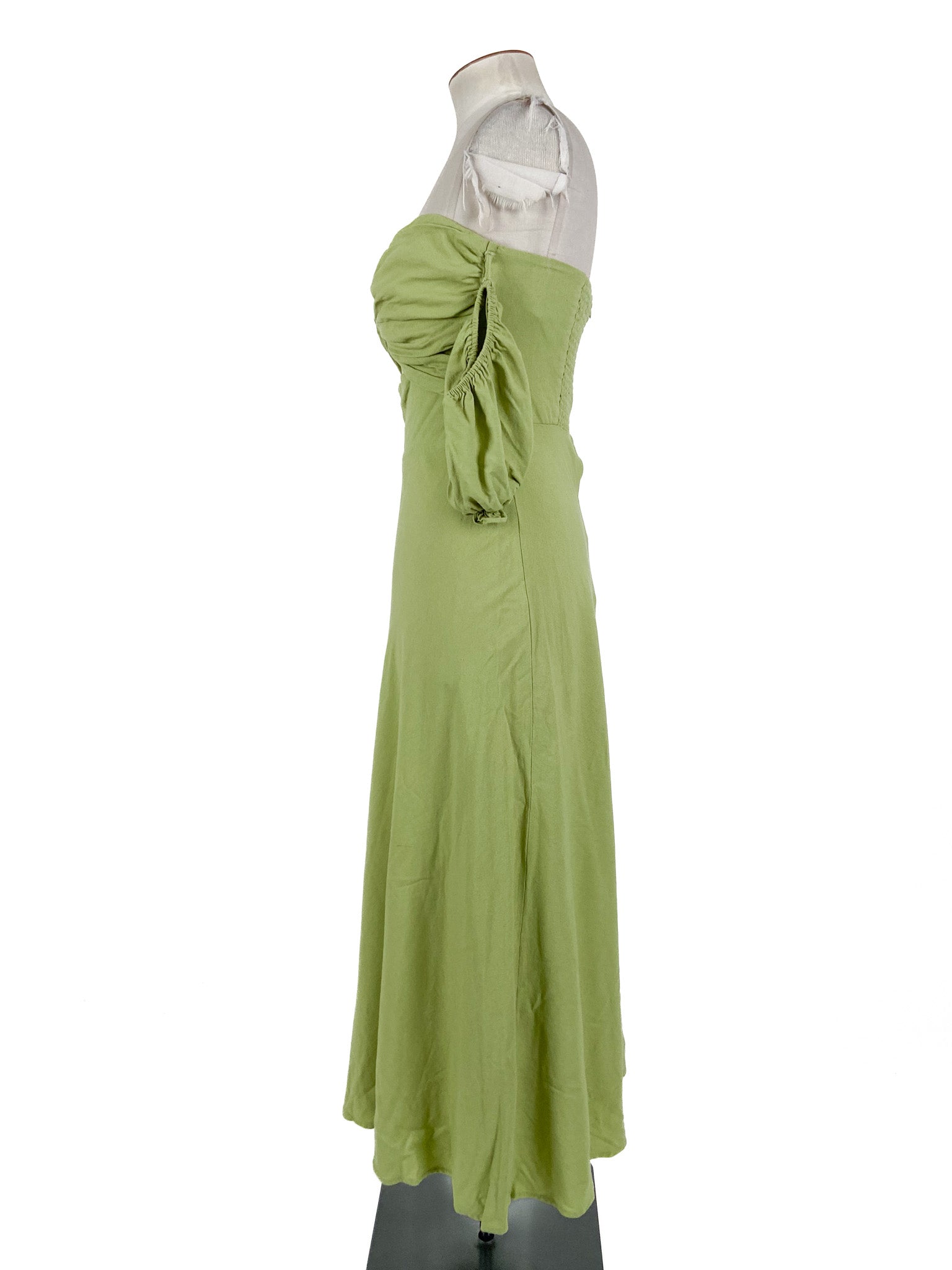 billy j - Green Maxi Dress (Size 14)